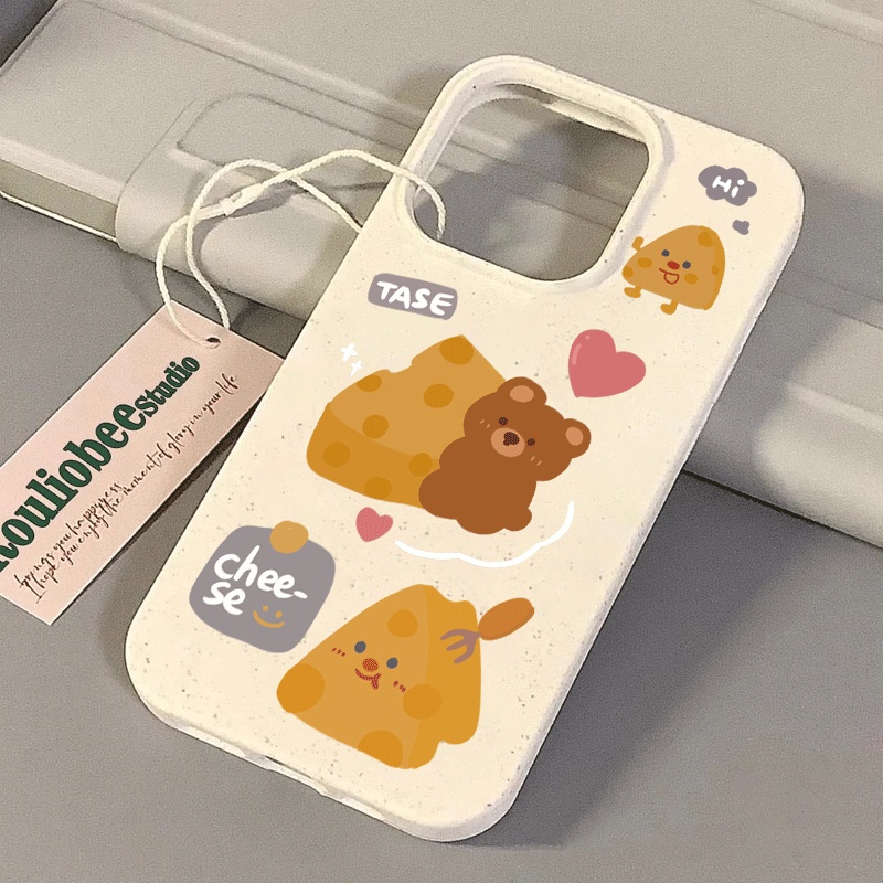 Ốp Điện Thoại tpu Mềm Chống Sốc In Hình Mèo Phản Quang laser Cho iphone15 11 11 15pro 15Rrm 1