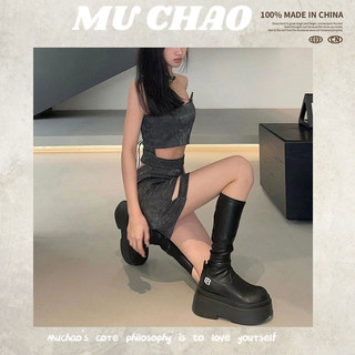 Giày bốt MUCHAO phong cách Hàn Quốc dễ thương thời trang dành cho nữ