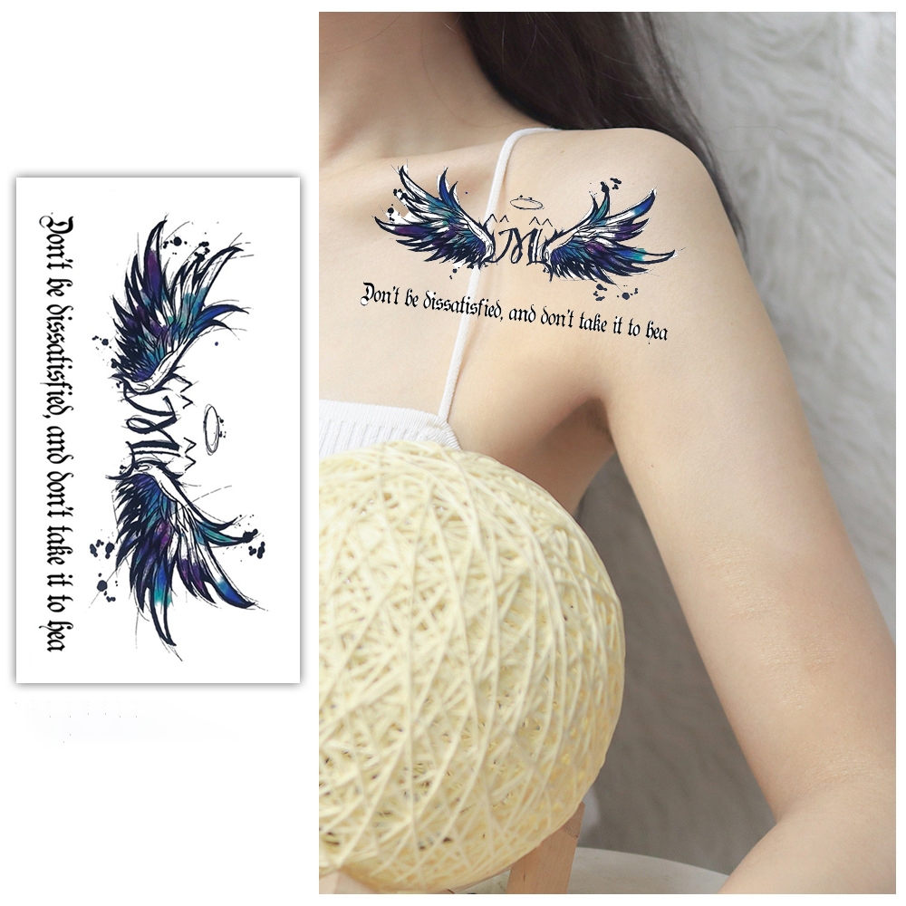 Hình Xăm Dán Chống Thấm Nước Hình Động Vật Và Cây Cối Độc Đáo