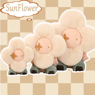 Búp bê nhồi bông hình hoa hướng dương dễ thương làm quà tặng/ trang trí nhà cửa/ đồ chơi cho trẻ em 45cm