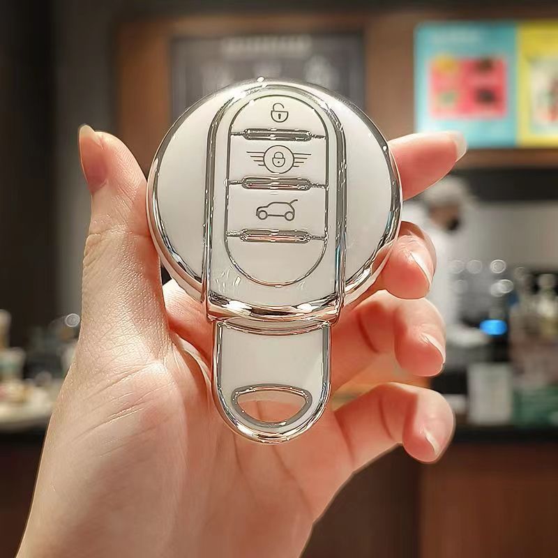 Mini cooper Vỏ tpu Mềm Bảo Vệ Chìa Khóa Xe Hơi bmw mini cooper f54 f55 f56 f60
