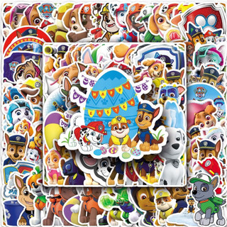  100 Chiếc Vui Hoạt Hình PAW Patrol Disney Chống Thấm Nước Miếng Dán Điện Thoại Laptop Ván Trượt Sáng Tạo Miếng Dán Graffiti Xe Máy Miếng Dán 