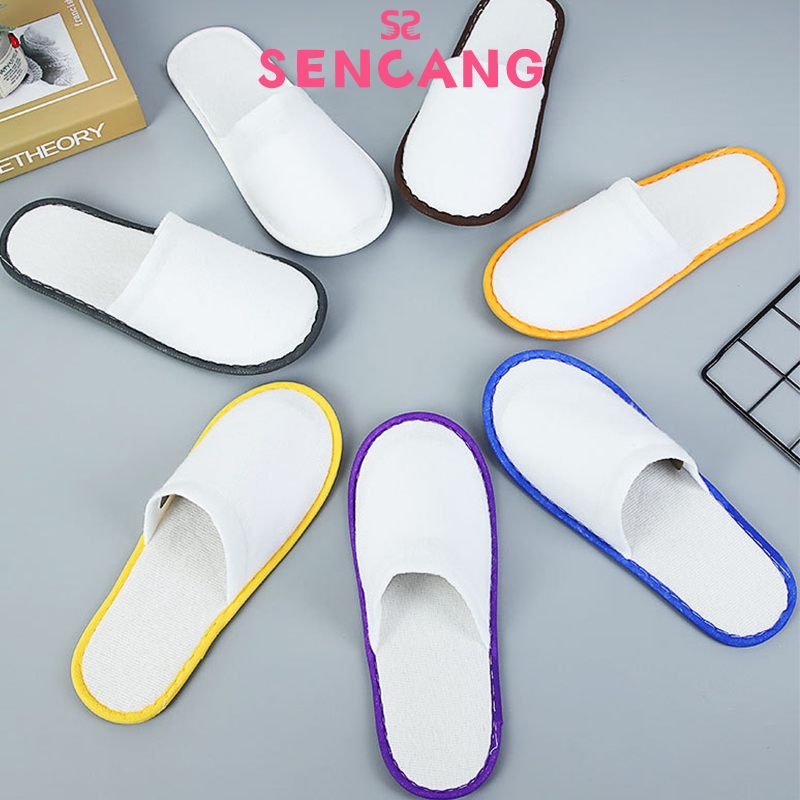 Dép Đi Trong Nhà 9 Màu Tùy Chọn Dày 4mm Dành Cho Nam Nữ Size 35-40