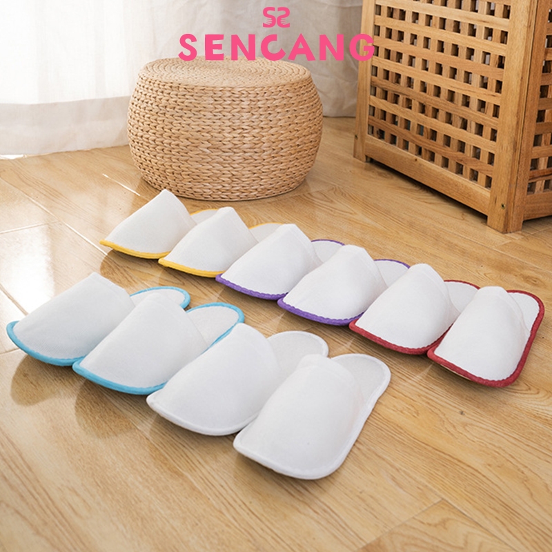 Dép Đi Trong Nhà 9 Màu Tùy Chọn Dày 4mm Dành Cho Nam Nữ Size 35-40