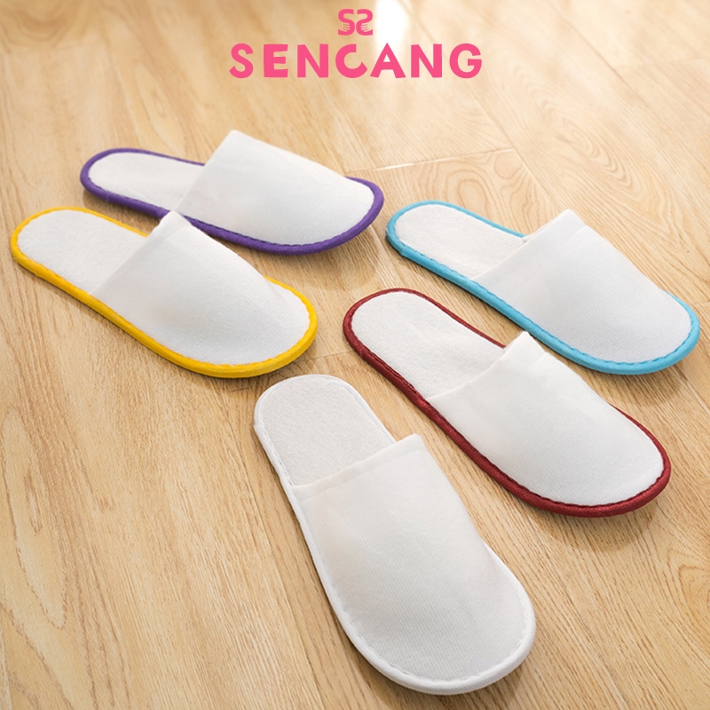 Dép Đi Trong Nhà 9 Màu Tùy Chọn Dày 4mm Dành Cho Nam Nữ Size 35-40