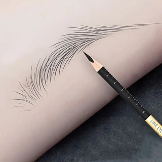 Gdpn set 2 chì kẻ lông mày màu đen không thấm nước chất lượng cao