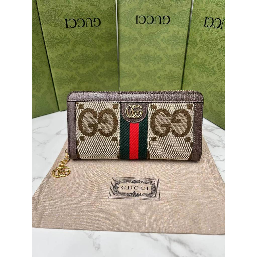 Gucci Ví Dài Cầm Tay Đa Năng Thời Trang Cho Nam Nữ