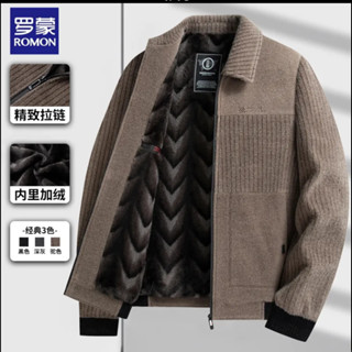 Lomon Áo Khoác Len Dày Dặn Thời Trang Mùa Đông Cho Nam Trung Niên