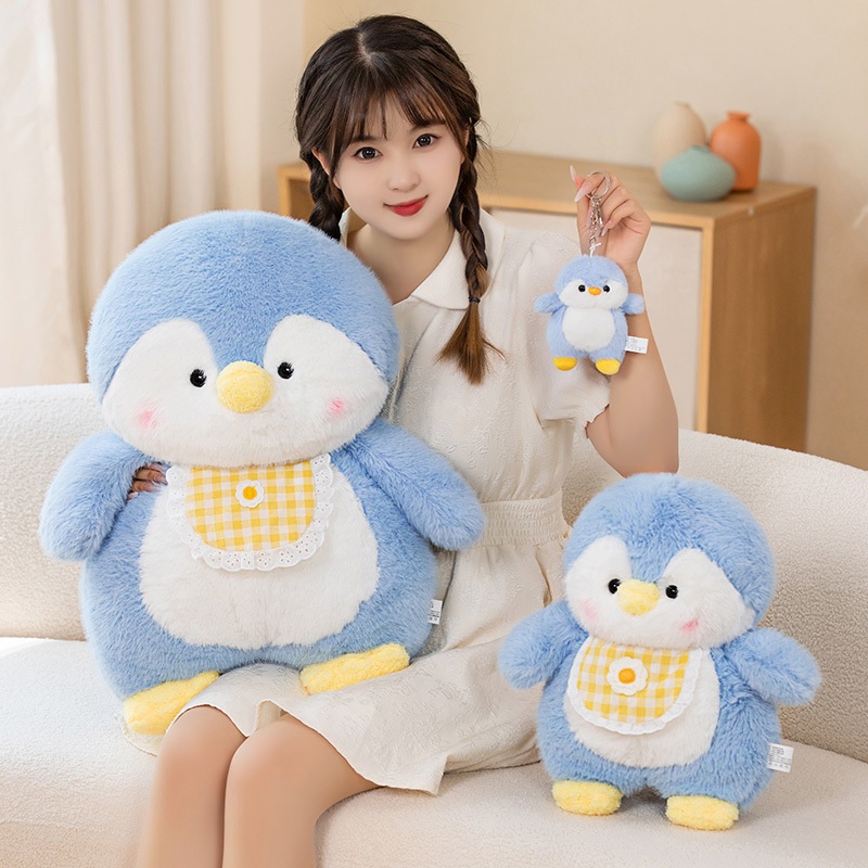 Dễ thương Mềm Chim Cánh Cụt Sang Trọng Đồ Chơi Trẻ Em Giấc Ngủ Nhẹ Nhàng Rag Doll Girl Món Quà Sinh Nhật