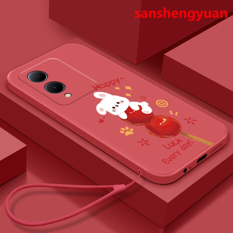 ốp lưng Vivo y17s Ốp điện thoại Vivo y17s Ốp mềm Ốp silicon lỏng chống sốc thiết kế mới ytthlt01