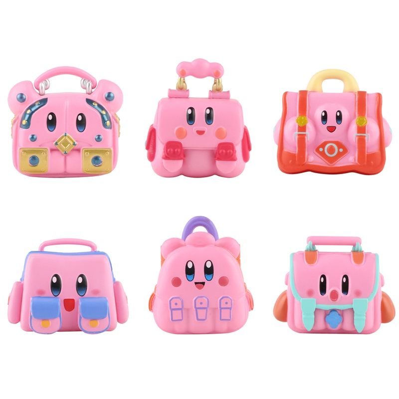 Set 6 Mô Hình Nhân Vật game nintendo kirby 4-5cm Bằng pvc