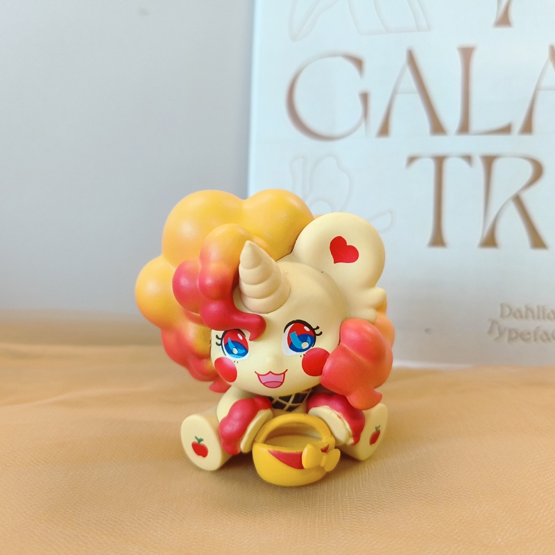 Set 6 Mô Hình Nhân Vật gashapon q Bằng pvc Dễ Thương