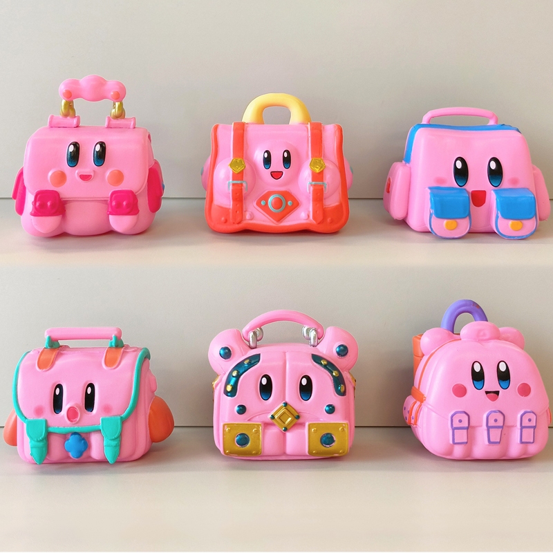 Set 6 Mô Hình Nhân Vật game nintendo kirby 4-5cm Bằng pvc