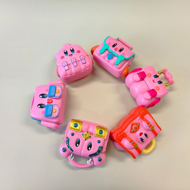 Set 6 Mô Hình Nhân Vật game nintendo kirby 4-5cm Bằng pvc