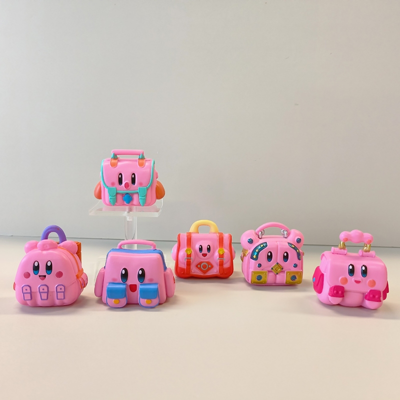 Set 6 Mô Hình Nhân Vật game nintendo kirby 4-5cm Bằng pvc