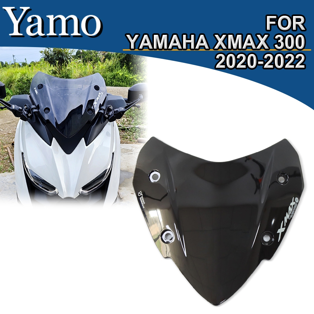 Dành Cho Xe Yamaha XMAX300 X MAX 300 2017-2022 XMAX V1 Kính Chắn Gió Xe Máy Kính Chắn Gió Phía Trước