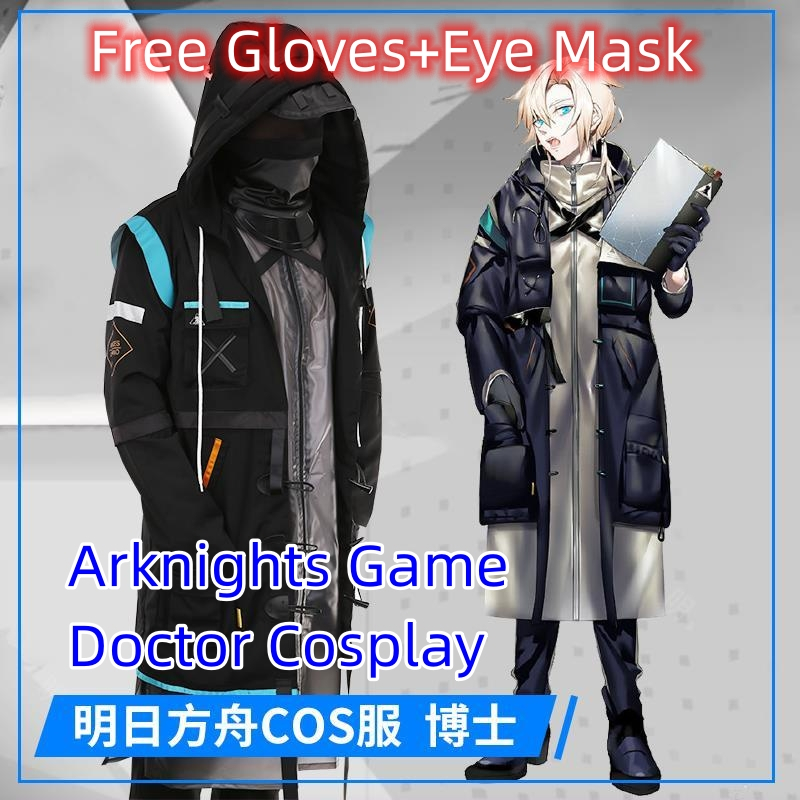 (Găng Tay Và Mặt Nạ Mắt) Bộ Đồ Hóa Trang Bác Sĩ / Lễ halloween Tùy Chỉnh Được Làm Từ Thủ Công Cho Người Lớn