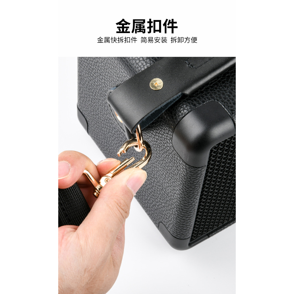 Vỏ Bọc silicone Có Dây Đeo Cho Loa bluetooth Marshall stockwell ii 2