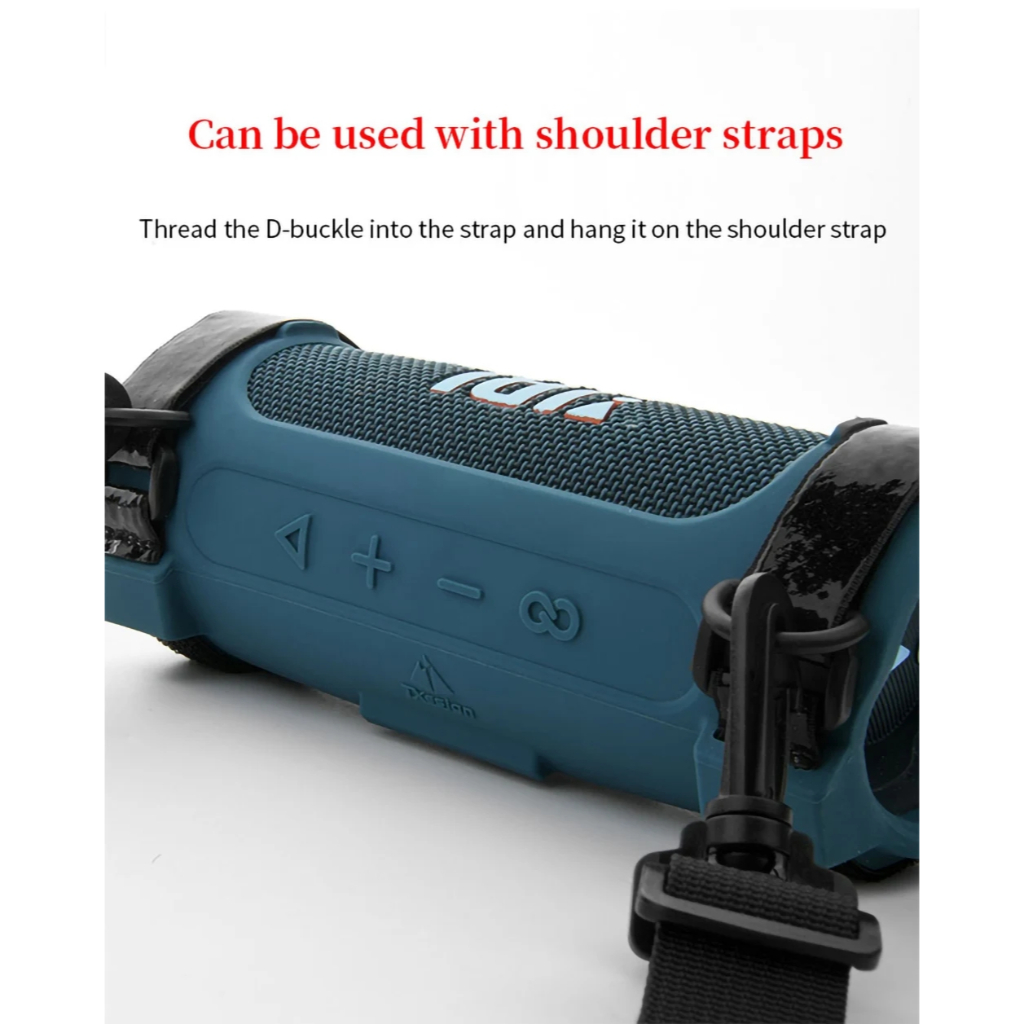 Phù Hợp Vỏ Silicon Bảo Vệ Loa Jbl flip6 Có Dây Đeo Vai