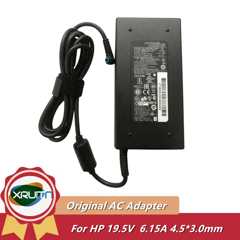 19.5V 6.15A L41423-002 L41856-001 120W 4.5MM AC Adapter Sạc Cho HP USB-C Dock G5 5TW10UT 5TW10AA Ngu