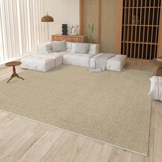 thảm trải chống mài mòntrang trí màu rắn chiếu len cuộn Tatami trang trí phòng ngủ 80x120cmĐẾN160x230cm chống trượt và im lặng thảm lau chân thảm trải sàn phòng ngủ thảm trải sàn phòng khách