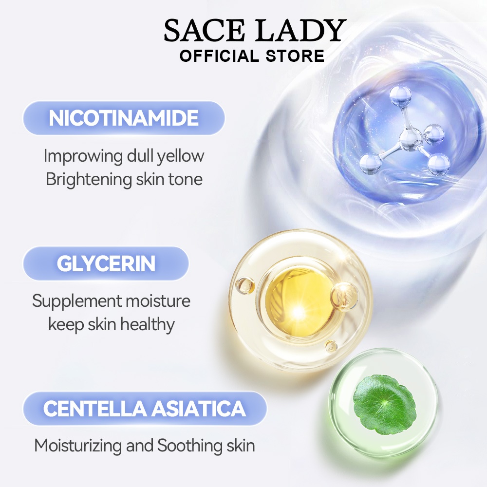 Sace lady Kem Lót Làm Sáng Da Và Se Khít Lỗ Chân Lông Trọng Lượng Nhẹ 20g