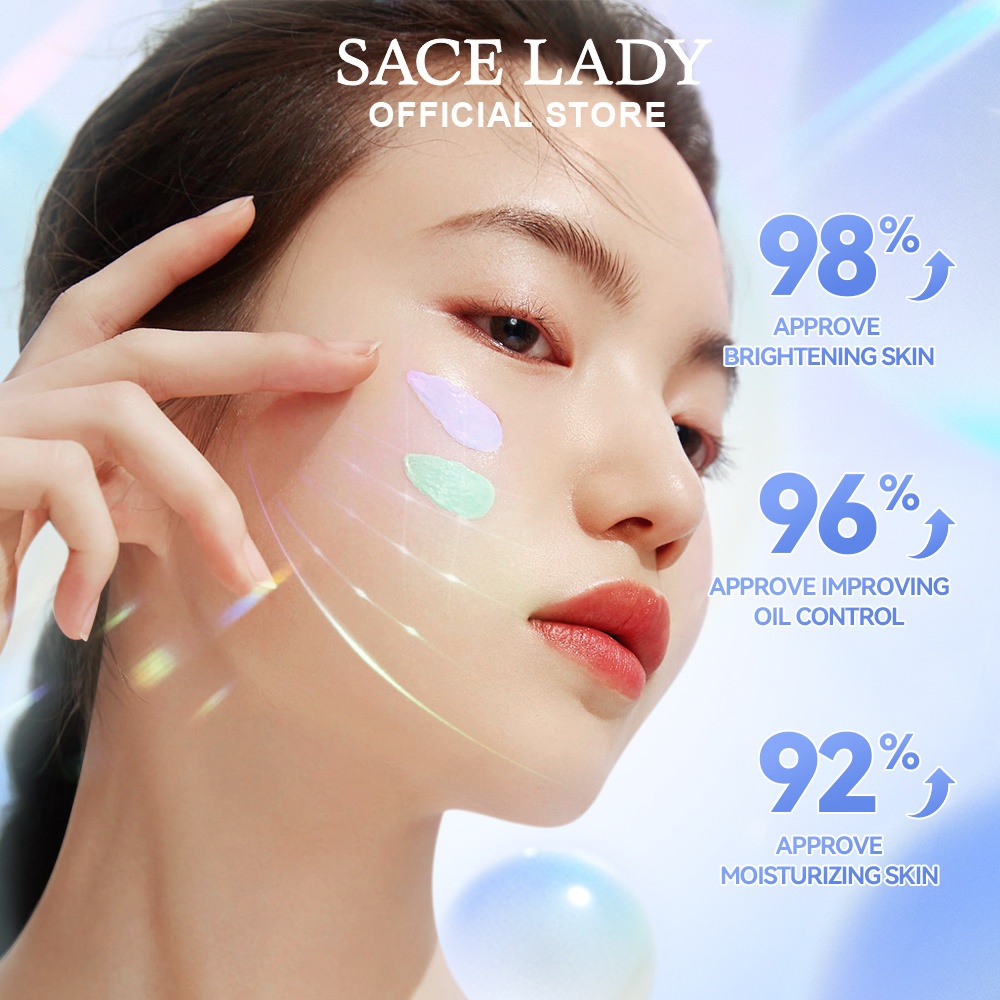 Sace lady Kem Lót Làm Sáng Da Và Se Khít Lỗ Chân Lông Trọng Lượng Nhẹ 20g