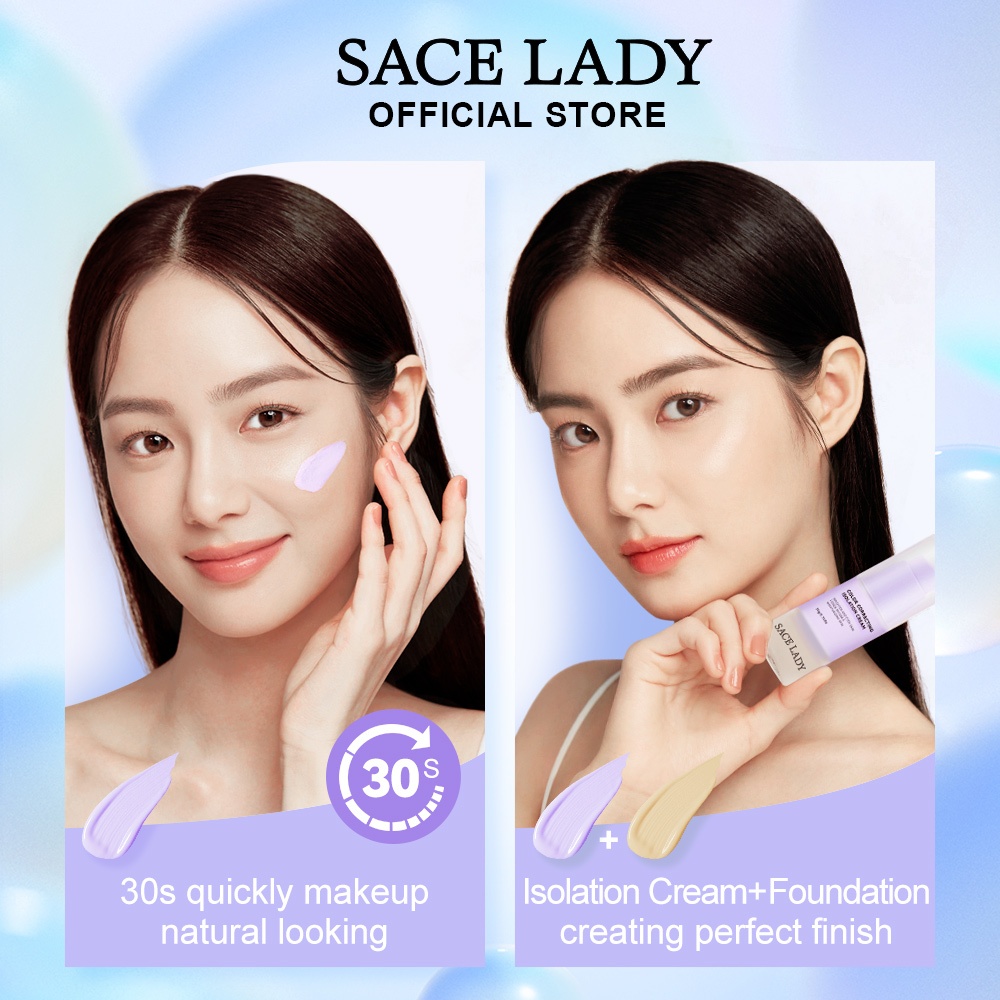 Sace lady Kem Lót Làm Sáng Da Và Se Khít Lỗ Chân Lông Trọng Lượng Nhẹ 20g