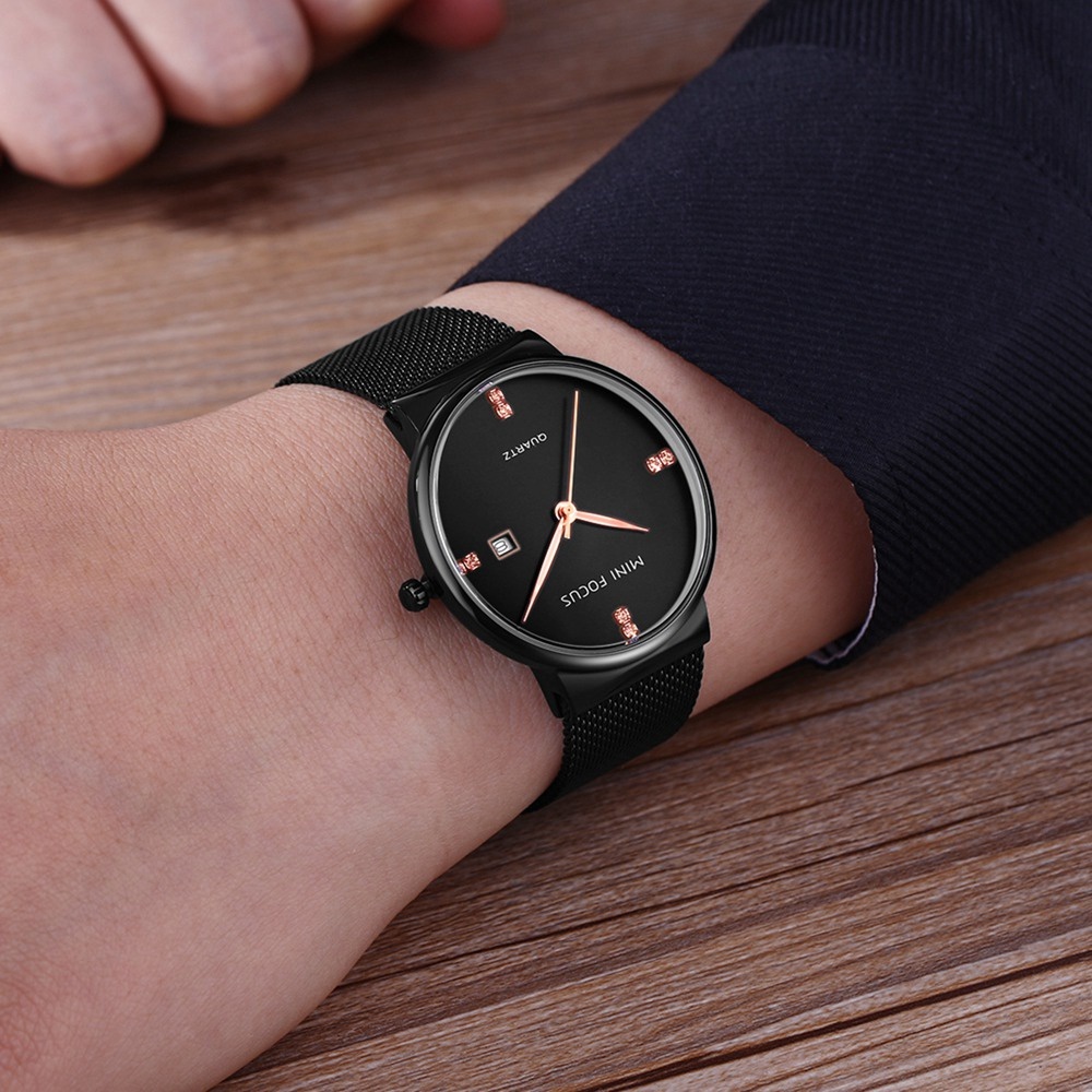 Mini FOCUS MF0181G Top Cao Cấp Thương Hiệu Đồng Hồ Thời Trang Thể Thao Nam Đồng Hồ Thạch Anh Xu Hướng Đồng Hồ Đeo Tay Quà Tặng Cho Nam