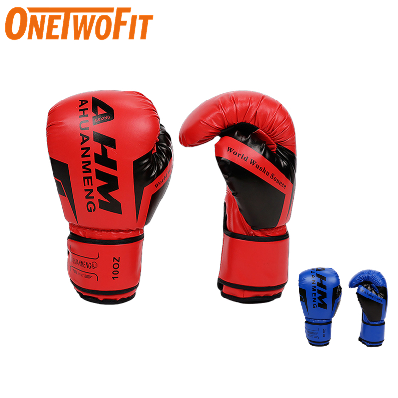 OneTwoFit Đấm bốc Việt Mang PU Sanding Đào tạo Hút mồ hôi Breathable Cổ tay Bảo vệ Buffer