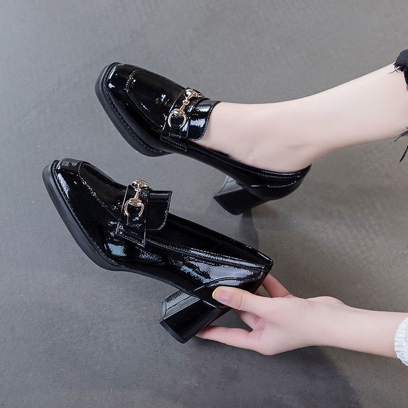 UETEEY  giày búp bê Mary Jane Lolita Đế da mềm đế êm thời trang Nhẹ nhàng Điểm nhấn Trẻ trung Màu sắc đa dạng Lịch lãm FLF23B0PYC 46Z231118