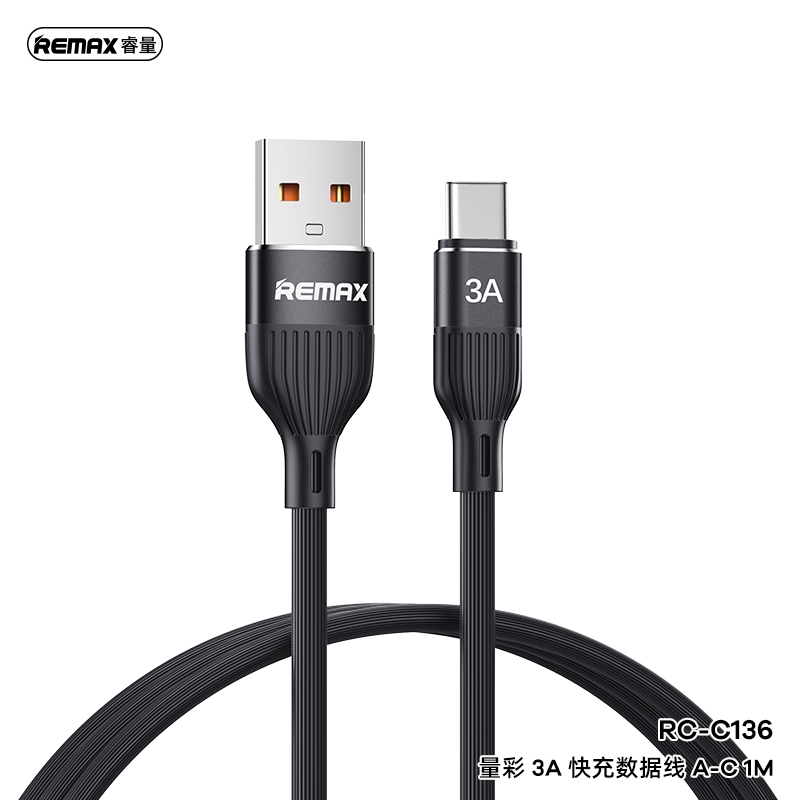 Cáp Sạc Nhanh remax 3a rc-c136