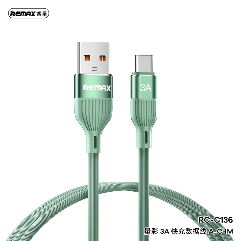 Cáp Sạc Nhanh remax 3a rc-c136