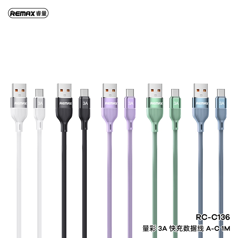 Cáp Sạc Nhanh remax 3a rc-c136