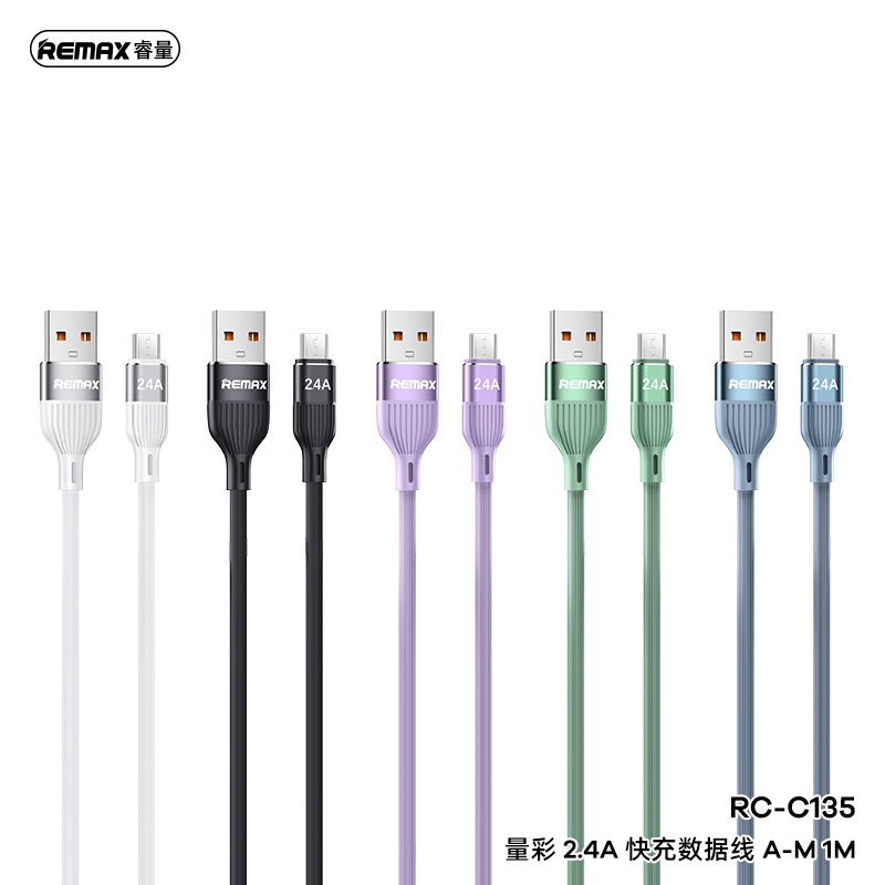 Remax Cáp Sạc Nhanh 2.4a rc-c135