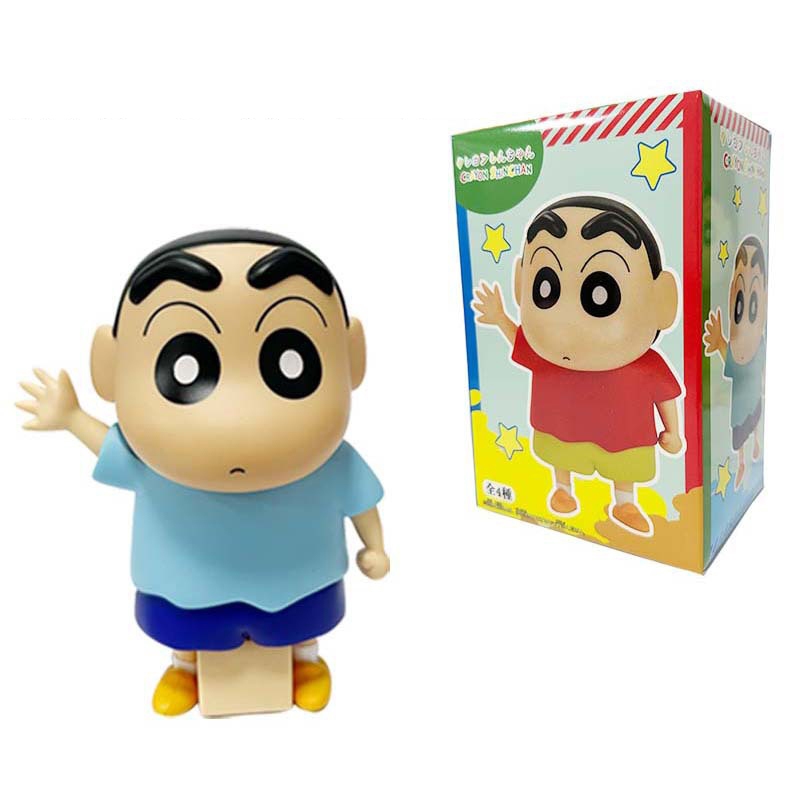 Mô Hình shin-chan Mặc Đồng Phục Học Sinh 18cm Bằng pvc