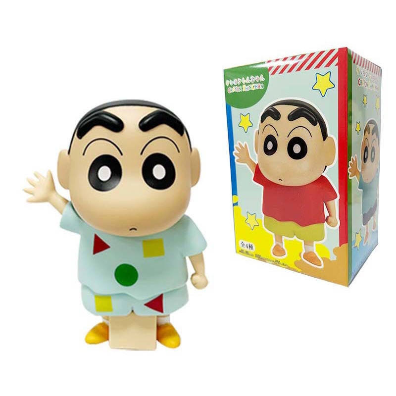 Mô Hình shin-chan Mặc Đồng Phục Học Sinh 18cm Bằng pvc
