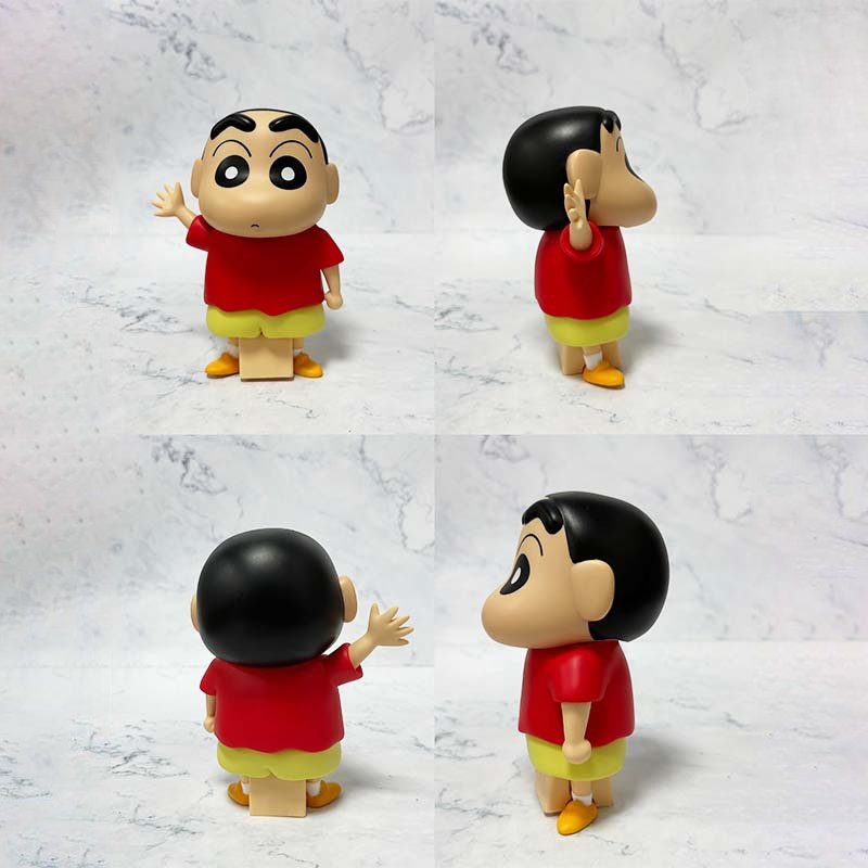 Mô Hình shin-chan Mặc Đồng Phục Học Sinh 18cm Bằng pvc