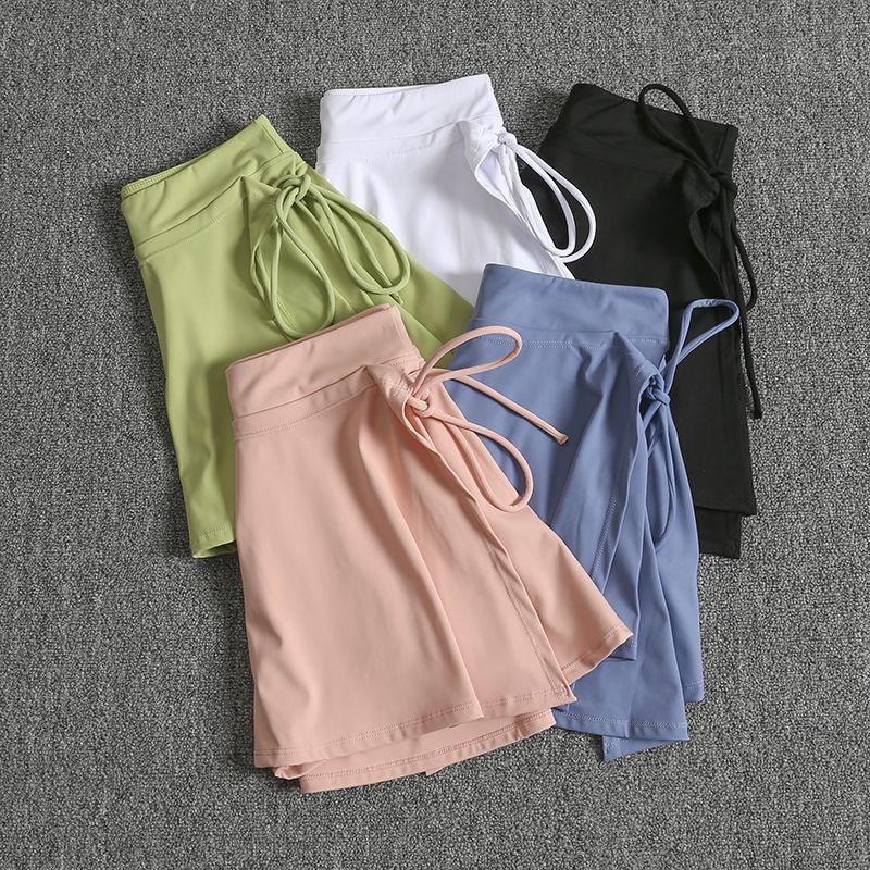Chân Váy Ngắn Thể Thao Lưng Cao Giả Hai Mảnh Khô Nhanh Thời Trang Mùa Hè Mới 2023