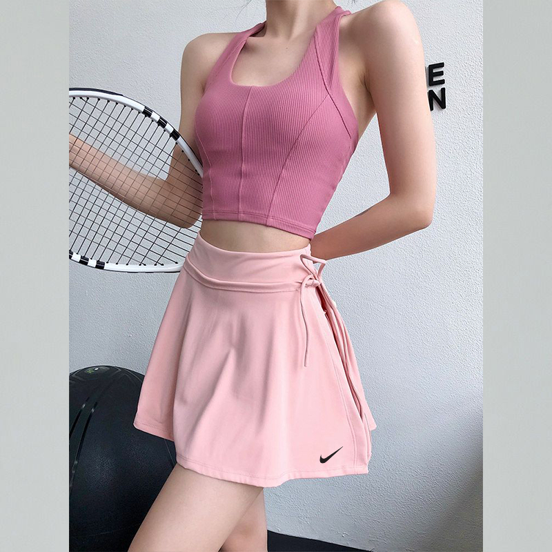 Chân Váy Ngắn Thể Thao Lưng Cao Giả Hai Mảnh Khô Nhanh Thời Trang Mùa Hè Mới 2023