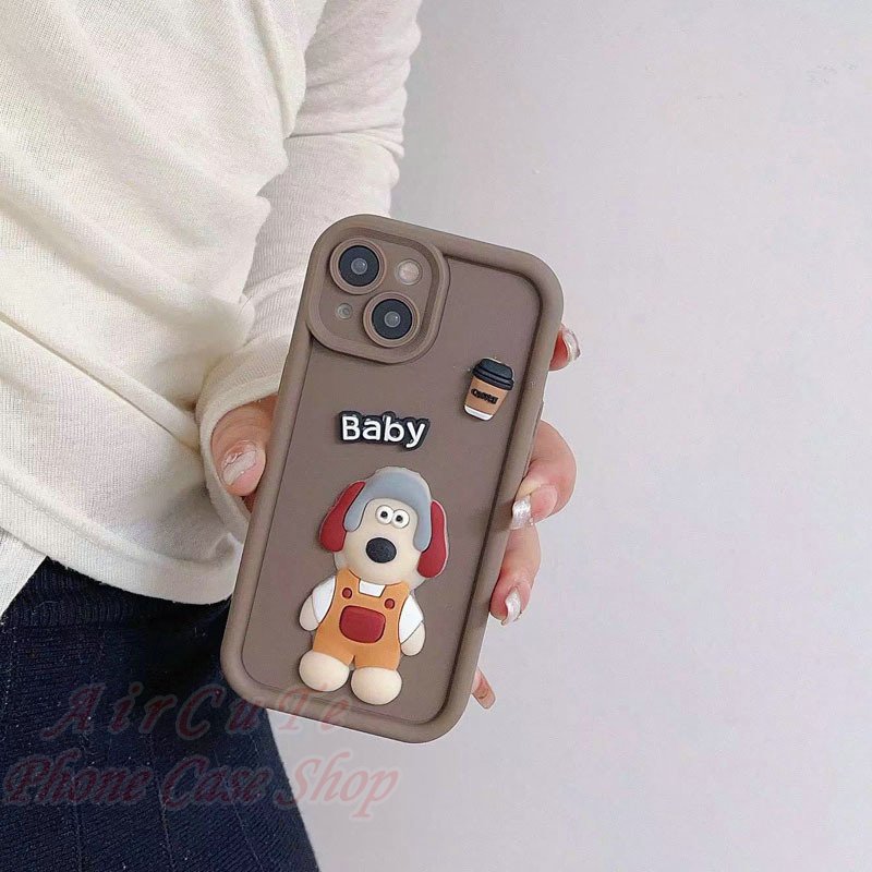 Ốp lưng Samsung A34 A33 A32 A31 A30 A24 A23 A22 A21S A20 A20S A10S 4G 5G Protect Stair Camera Coffee Baby Dog Patch Soft Case