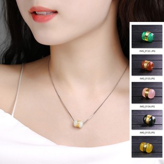 Chuỗi hạt đá mã não tự nhiên nhiều màu