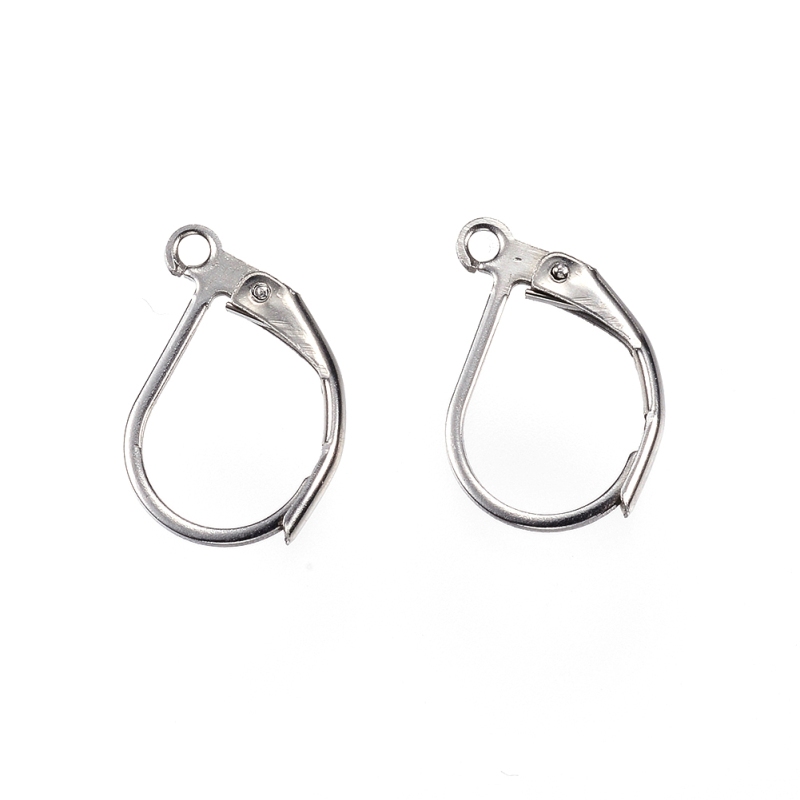 Set 10~50 Chiếc Bông Tai Mạ Vàng 24k Bằng Thép Không Gỉ Nhiều Màu Sắc Thời Trang