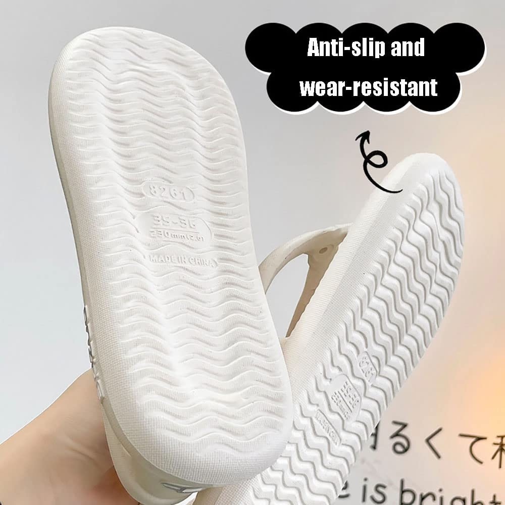 Bazuo Dép Xỏ Ngón Đế Dày Bằng eva Chống Trượt Nhanh Khô Dành Cho Nam Và Nữ