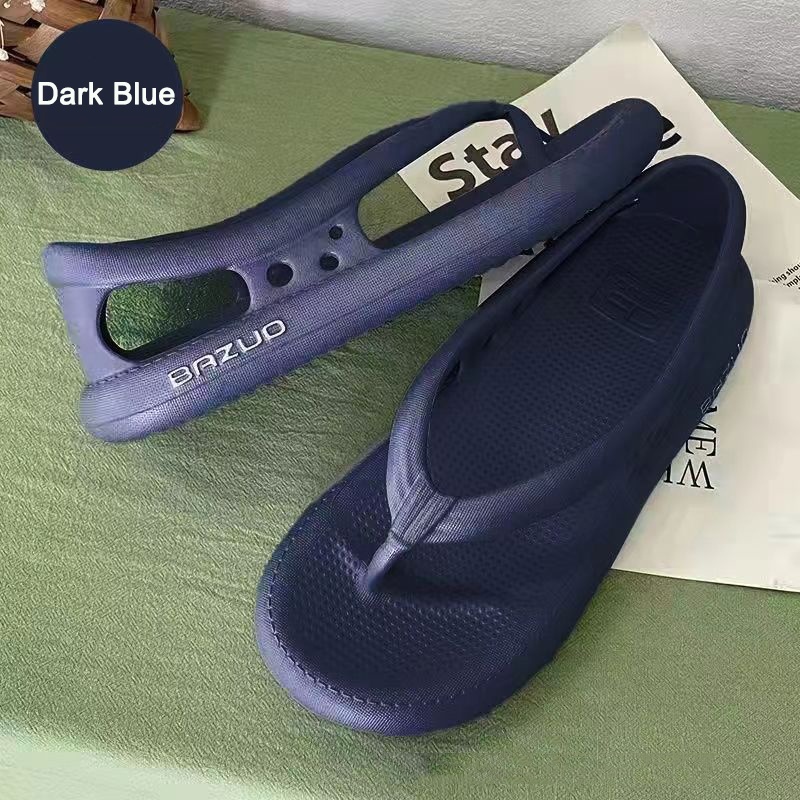 Bazuo Dép Xỏ Ngón Đế Dày Bằng eva Chống Trượt Nhanh Khô Dành Cho Nam Và Nữ