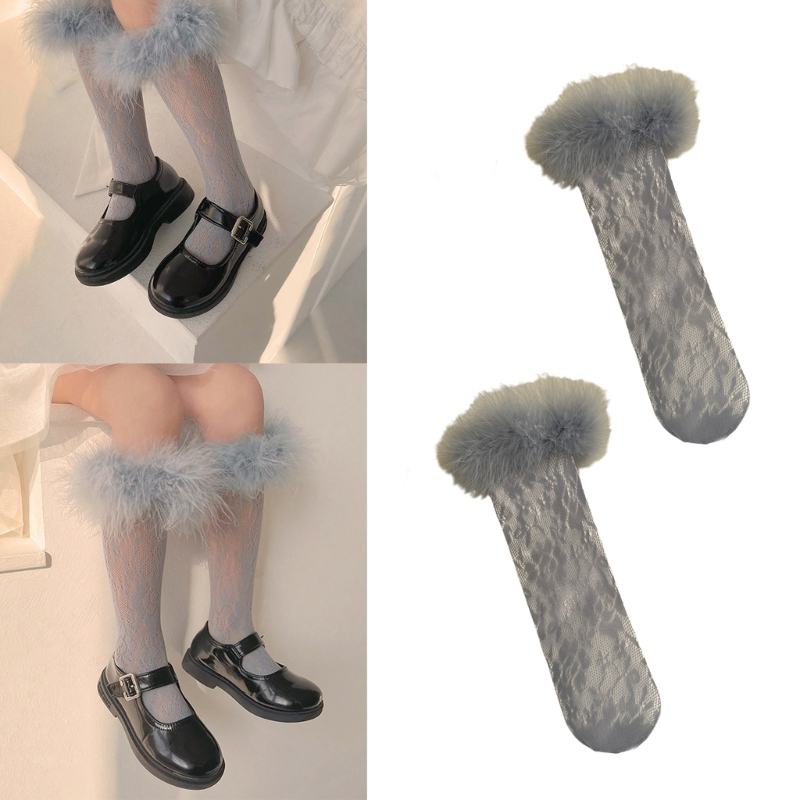 Vớ Ren Lông Vũ Công ChúA Cho Bé GáI