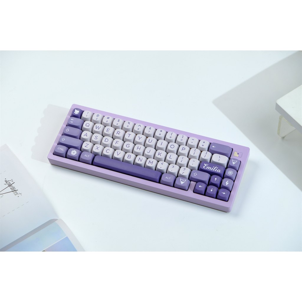 Keycaps GMK Ice Witch, 126 Phím Keycaps MOA Profile DYE-SUB Keycaps GMK Cá Tính Cho Bàn Phím Cơ