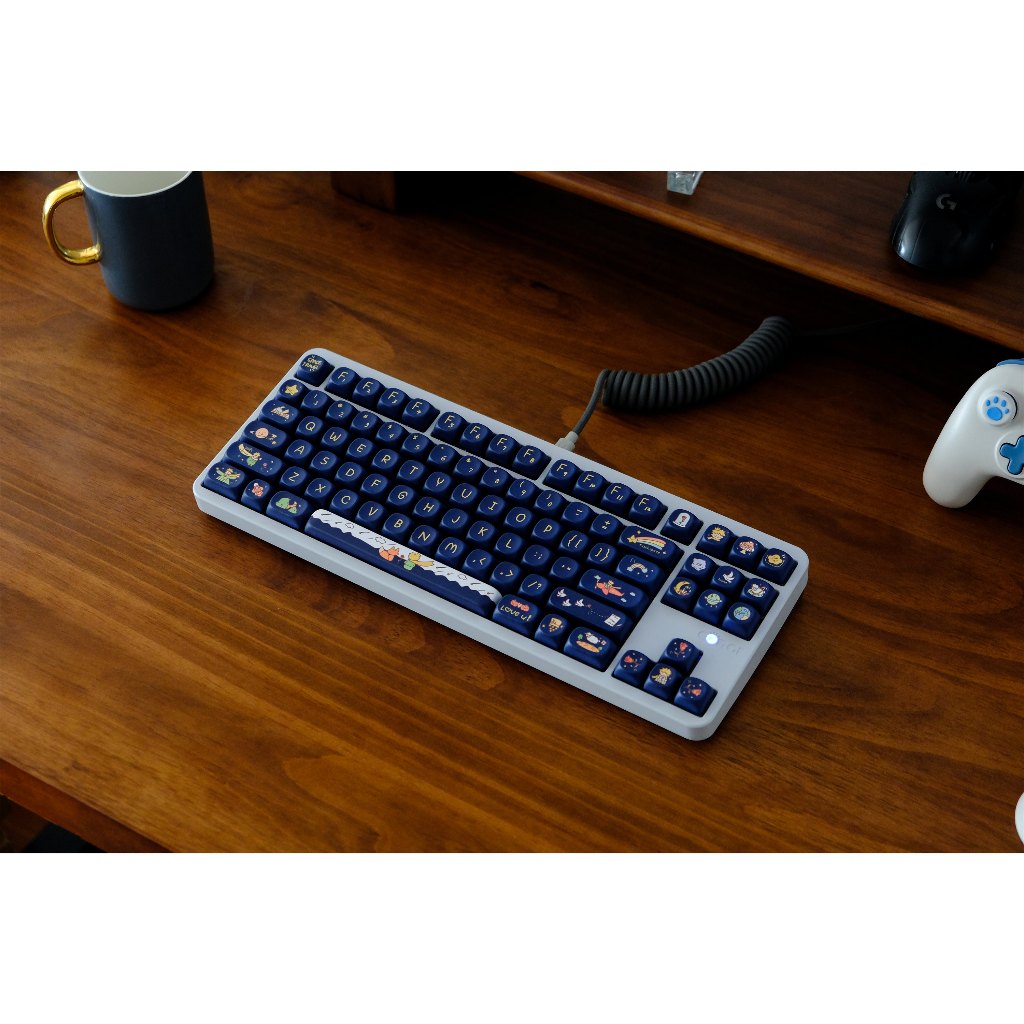 Keycaps Hoàng Tử Bé GMK, 126 Phím Keycaps MOA Profile DYE-SUB Keycaps GMK Cá Tính Cho Bàn Phím Cơ