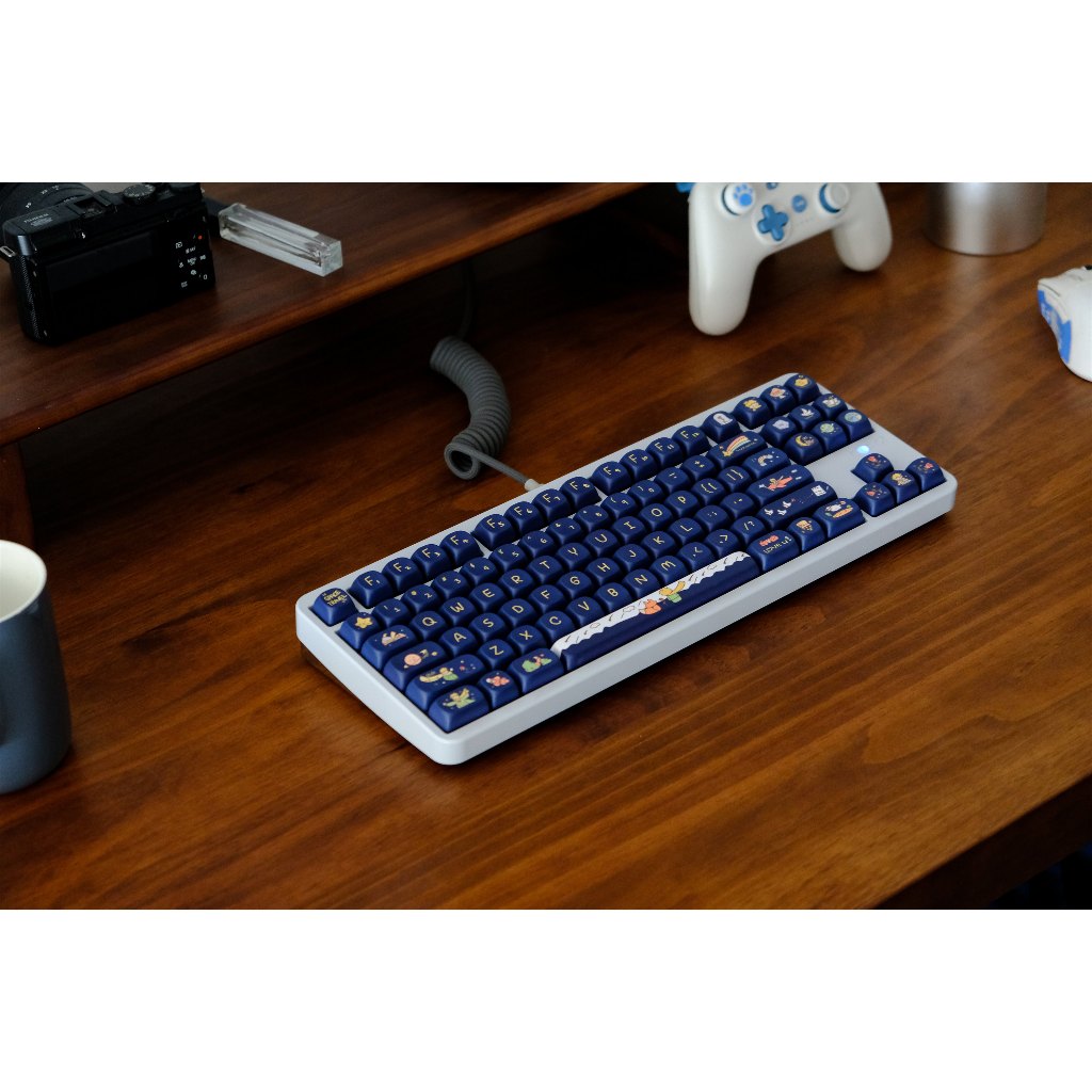 Keycaps Hoàng Tử Bé GMK, 126 Phím Keycaps MOA Profile DYE-SUB Keycaps GMK Cá Tính Cho Bàn Phím Cơ