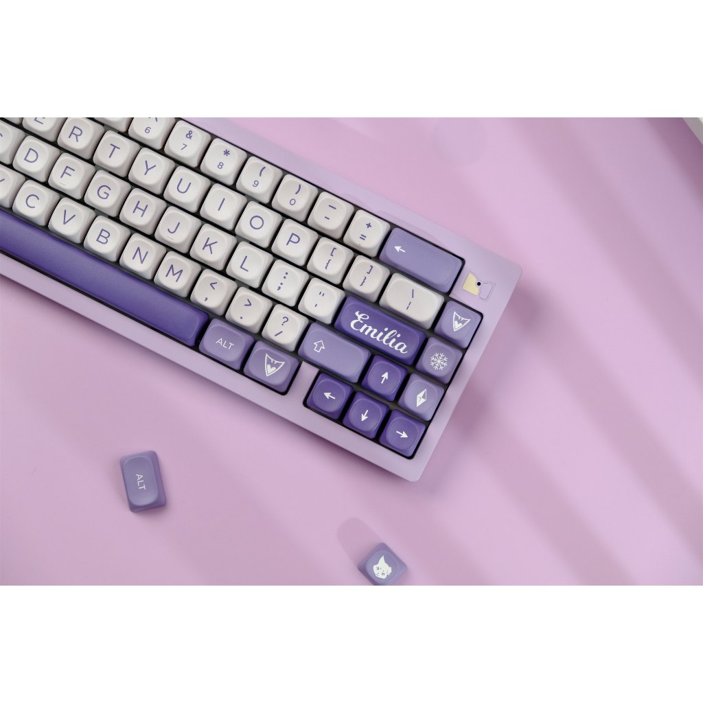 Keycaps GMK Ice Witch, 126 Phím Keycaps MOA Profile DYE-SUB Keycaps GMK Cá Tính Cho Bàn Phím Cơ